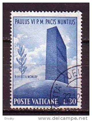Z1707 - VATICANO SASSONE N°417 - VATICAN Yv N°435 - Used Stamps