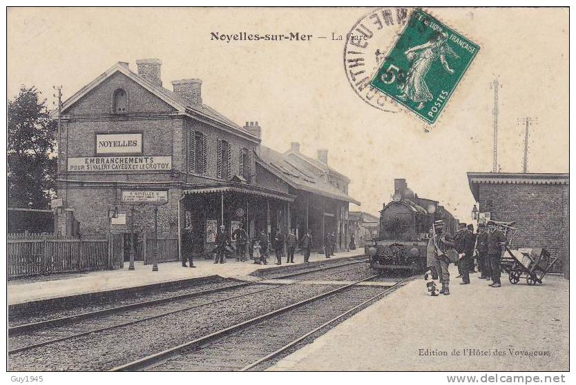 Noyelles Sur Mer : La Gare - Noyelles-sur-Mer