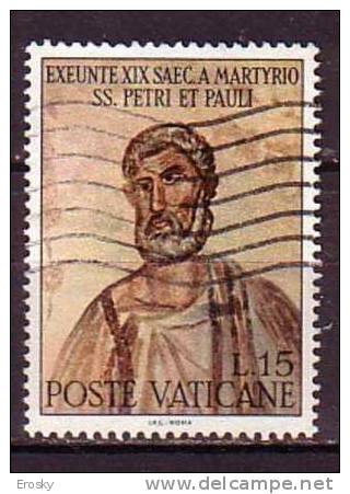 Z1737 - VATICANO SASSONE N°448 - VATICAN Yv N°466 - Used Stamps