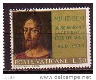 Z1767 - VATICANO SASSONE N°489 - VATICAN Yv N°507 - Used Stamps