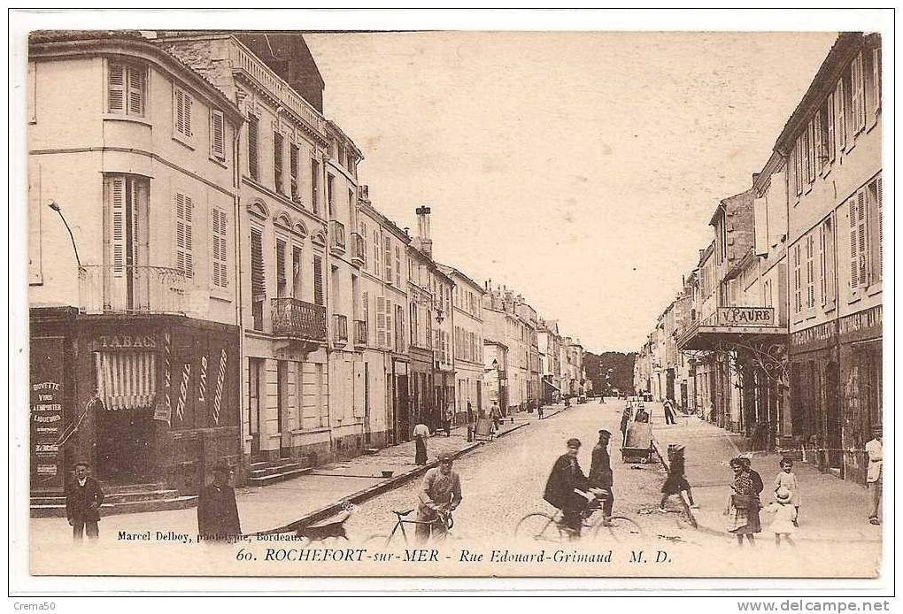 17 - ROCHEFORT SUR MER - Rue Edouard Grimaud - Rochefort