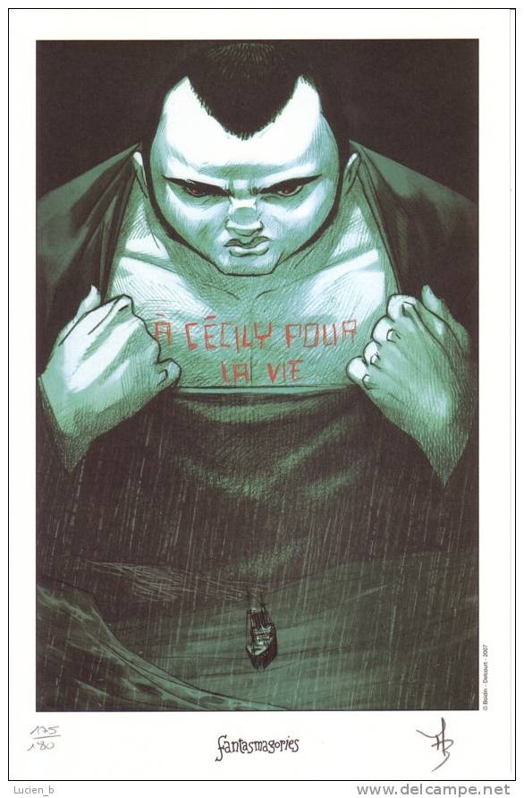 BOIDIN  -  Ex-libris "Chéri-Bibi, Tomes 1, 2 Et 3" - Illustrateurs A - C