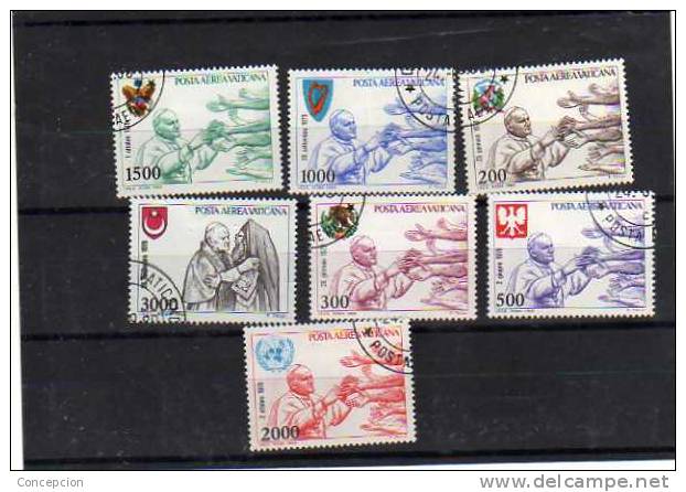 VATICANO Nº AE 66 AL 72 - Used Stamps