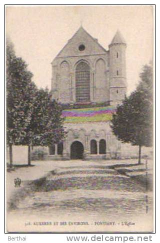 89 PONTIGNY - L Eglise - Pontigny