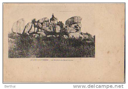 89 QUARRE LES TOMBES - Les Rochers Du Moulin Colas - Quarre Les Tombes