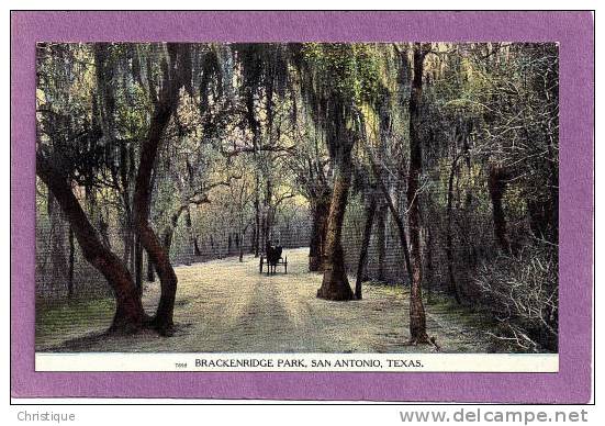 Brackenridge Park, San Antonio, Texas.  1900-10s - San Antonio