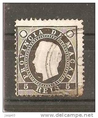 N - MACAU AFINSA 32 - USADO 12 1/2 - Used Stamps