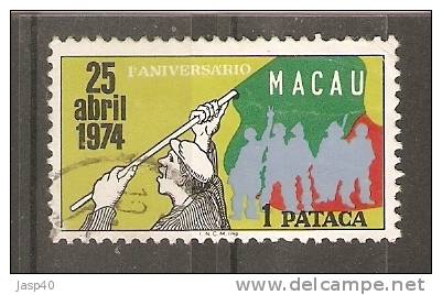 N - MACAU AFINSA 439 - USADO - Used Stamps