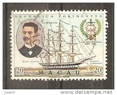 N - MACAU AFINSA 416 - USADO - Used Stamps