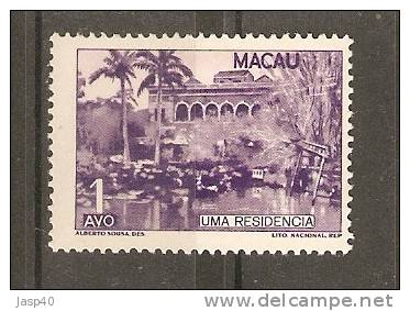 N - MACAU AFINSA  341 - NOVO COM CHARNEIRA - MH - Used Stamps