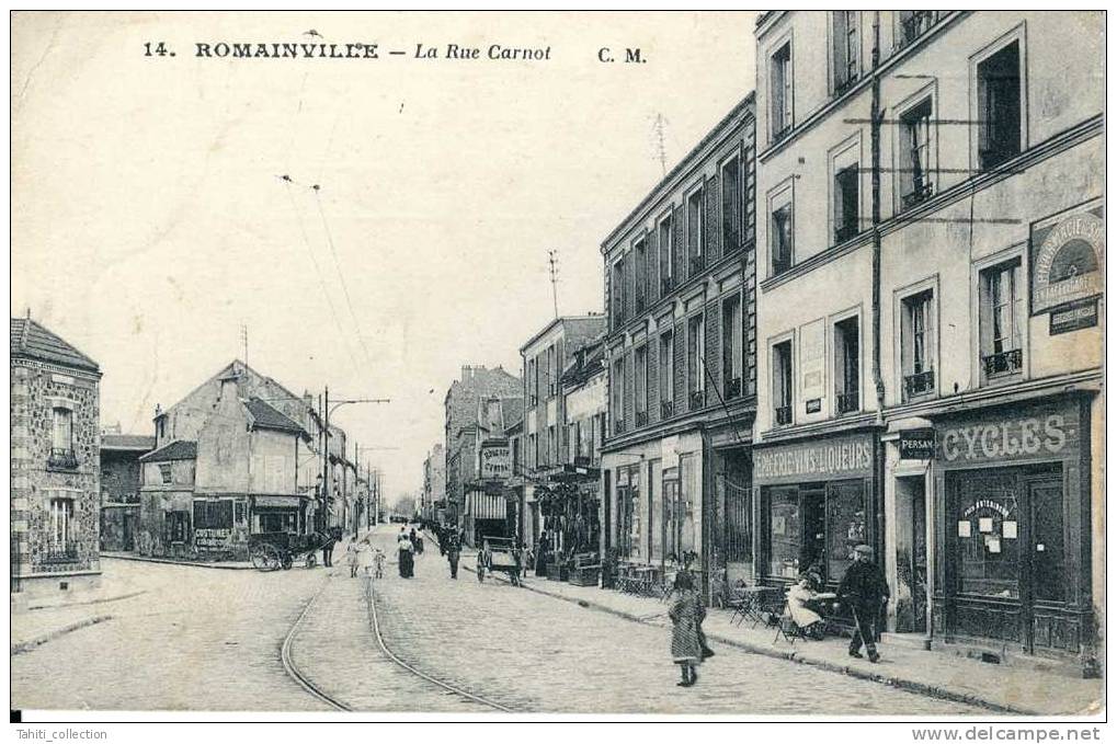 ROMAINVILLE - La Rue Carnot - Romainville