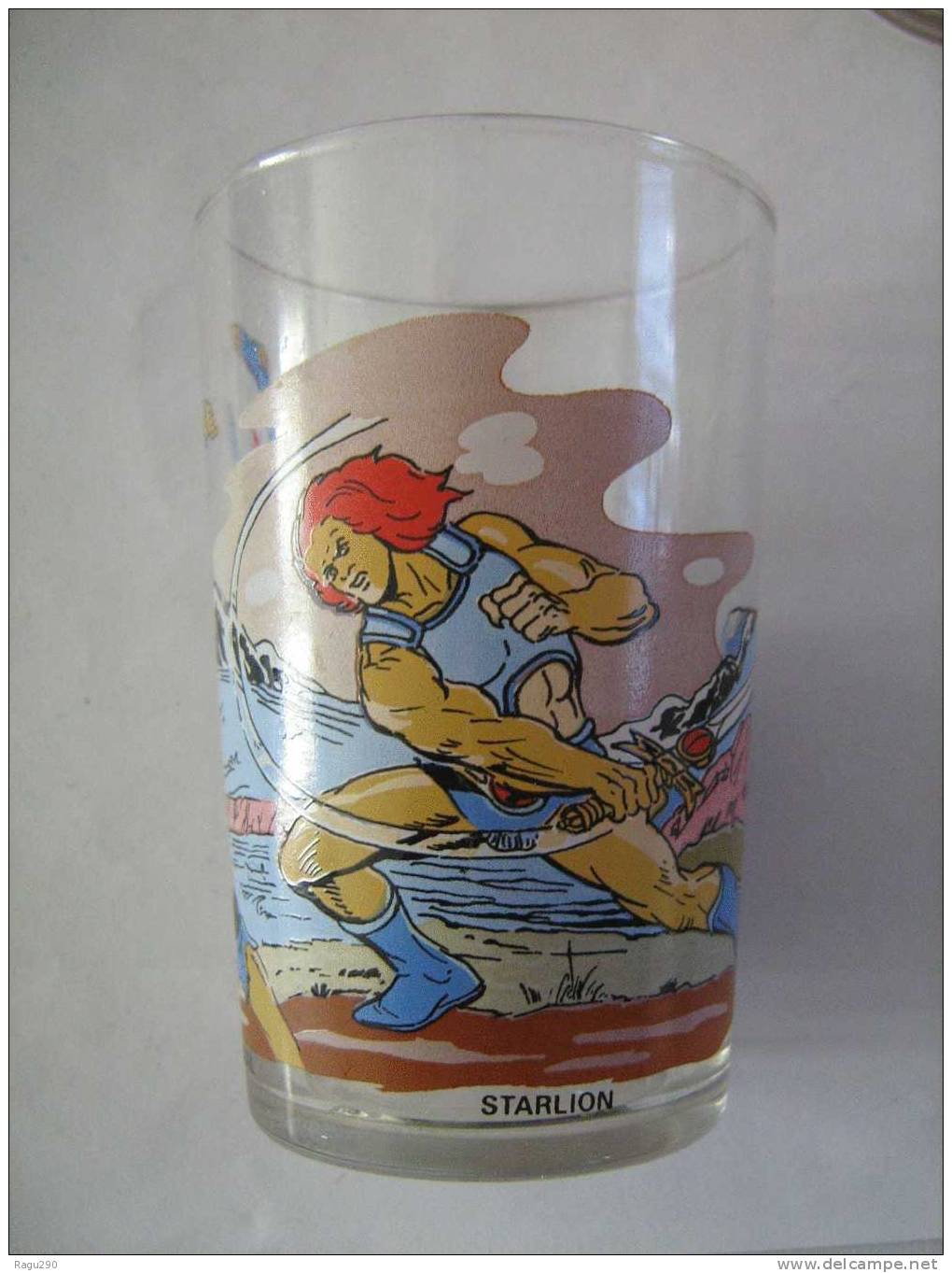 VERRE A  MOUTARDE  PUBLICITAIRE DECORE BD  TV  LES MAITRES DE L´ UNIVERS - Verres