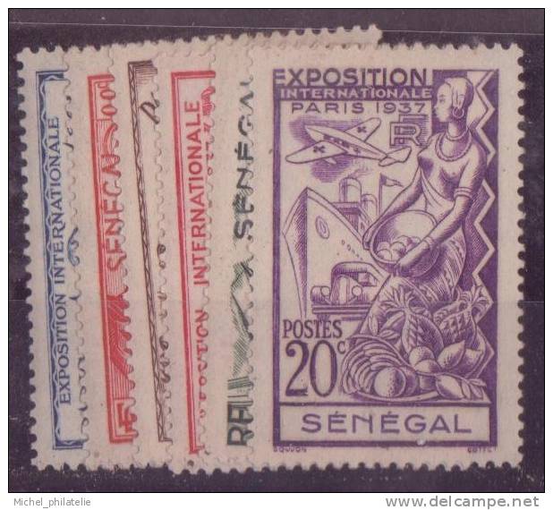 SENEGAL N° 138/43* NEUF AVEC CHARNIERE - Andere & Zonder Classificatie