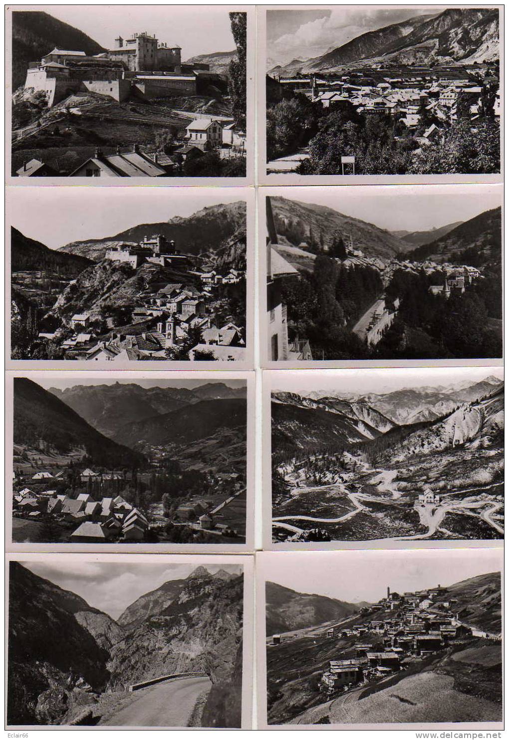 05  LA VALLEE DU QUEYRAS étuis De 10  Photos Par FRANK Année 1960 Dim 6,5cmX9cm Collection Mme Vve PASCAL - Autres