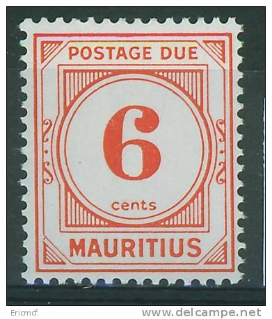 Mauritius 1966 6c Postage Due MNH(**) - Mauritius (...-1967)