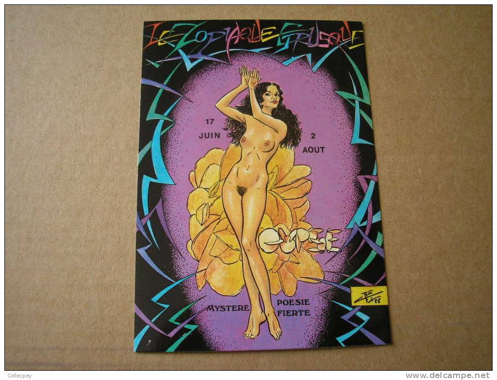 CP HOROSCOPE ETRUSQUE Femme Nue Signe Du Zodiaque GYPSE Illustrateur Charles Berg - Astrologie