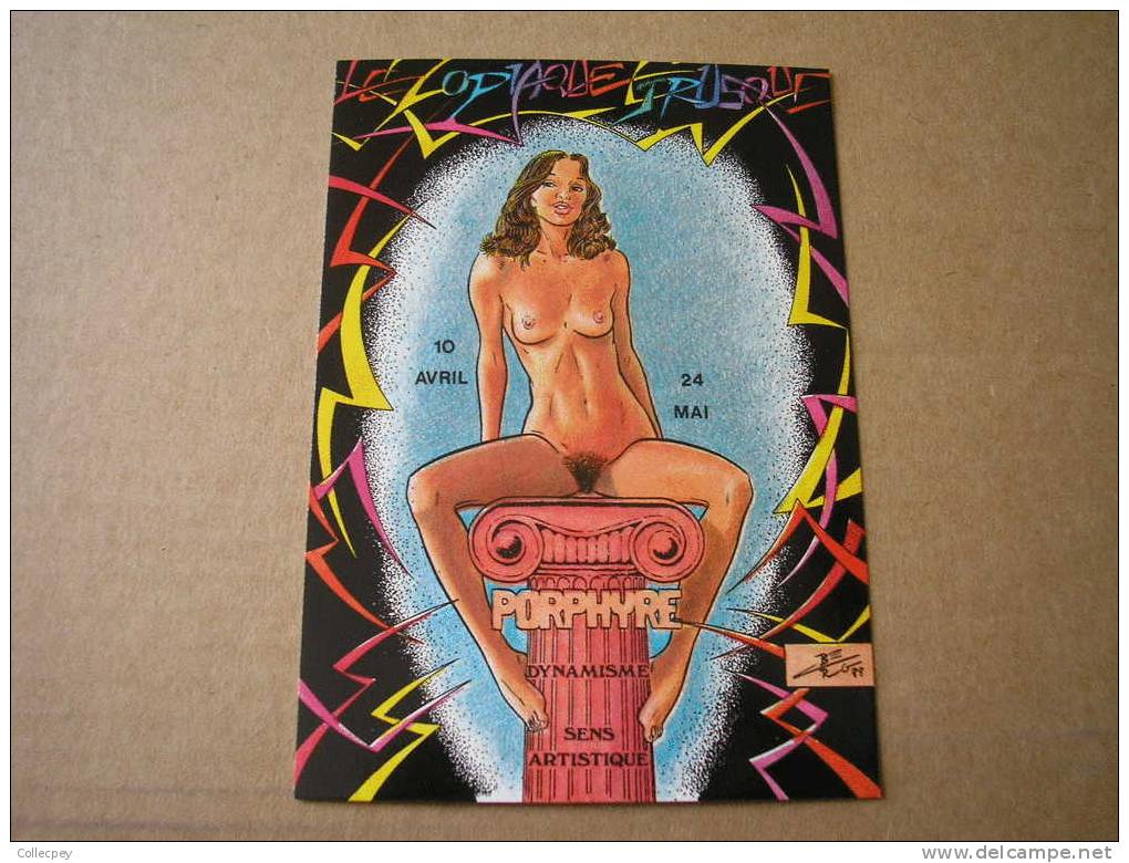 CP HOROSCOPE ETRUSQUE Femme Nue Signe Du Zodiaque PORPHYRE Illustrateur Charles Berg - Astrologie