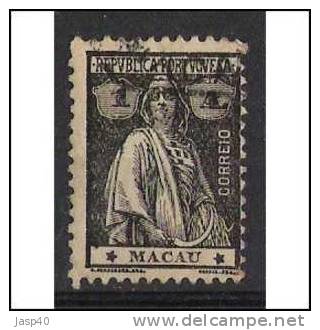 MACAU AFINSA 211 - USADO , 12 X 1 1/2, TIPO (III-IV) - Other & Unclassified