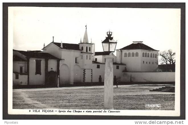 VILA VIÇOSA (Portugal) - Igreja Das Chagas E Vista Parcial Do Convento - Evora