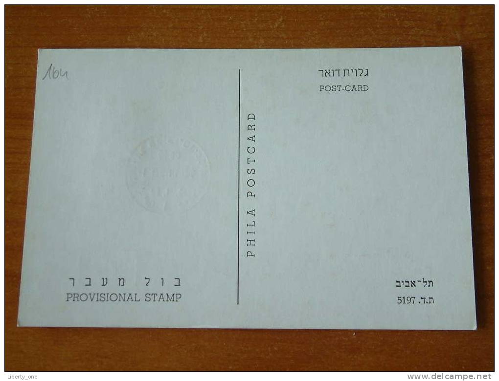 PHILA POSTCARDS ( 6 pcs. / 5197 ) PROVISIONAL STAMP/ Anno 1960 ( zie foto details - LOT 1 ) !!