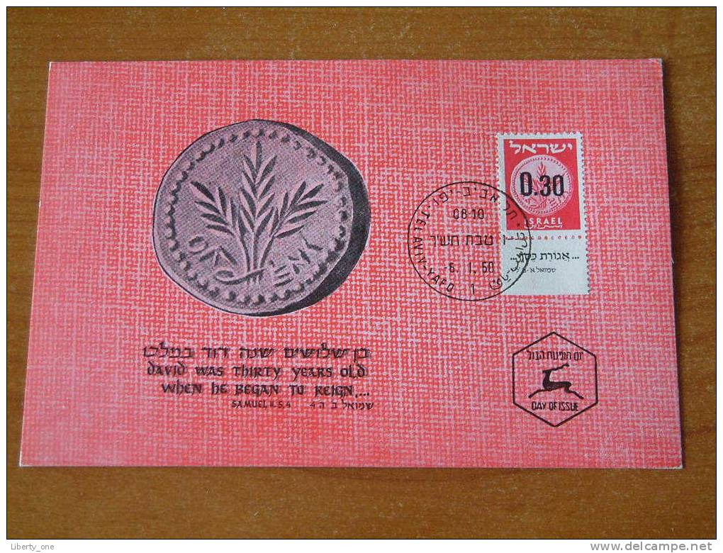 PHILA POSTCARDS ( 5 Pcs. / 5197 ) PROVISIONAL STAMP/ Anno 1960 ( Zie Foto Details - LOT 2 ) !! - Israel