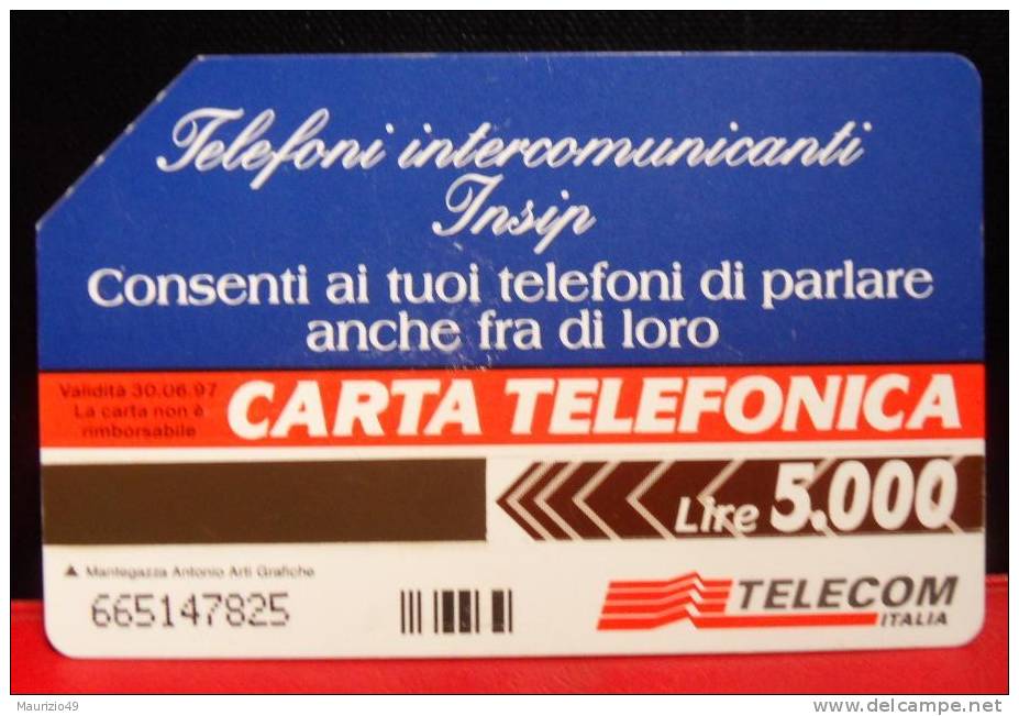 Nr 470 Insip-telefoni Intercomunicanti - Pubbliche Figurate - Publiques Figurées Ordinaires