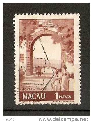 N - MACAU AFINSA 348 - USADO - Oblitérés