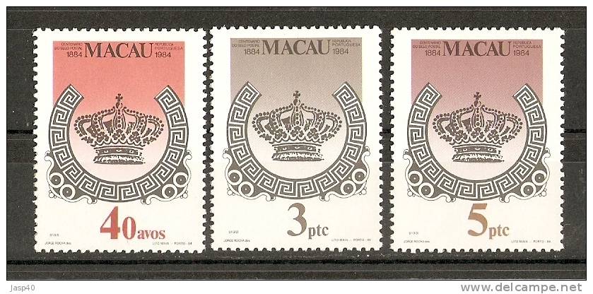 N - MACAU AFINSA 488/490 - SÉRIE NOVA - MNH - Neufs