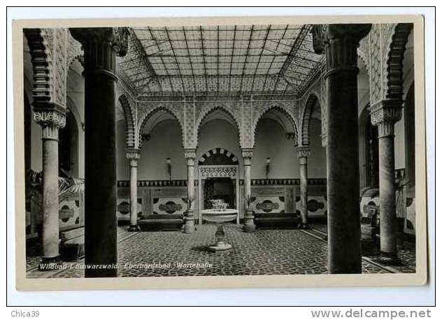 011444  -  Wildbad Im Schwarzwald   Eberhardsbad  Wartehalle      Carte Photo - Calw