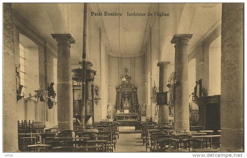 Petit-Rosière : Intérieur De L'église - Ramillies