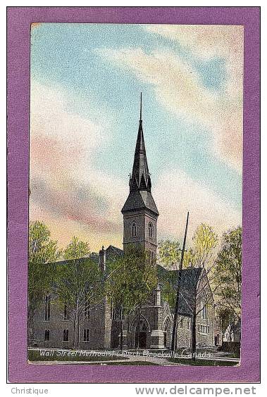 Wall Street Church, Brockville, Ont. 1900-10s - Brockville