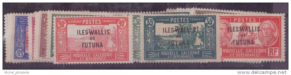 WALLIS ET FUTUNA N° 43/65* NEUF AVEC CHARNIERE - Nuovi