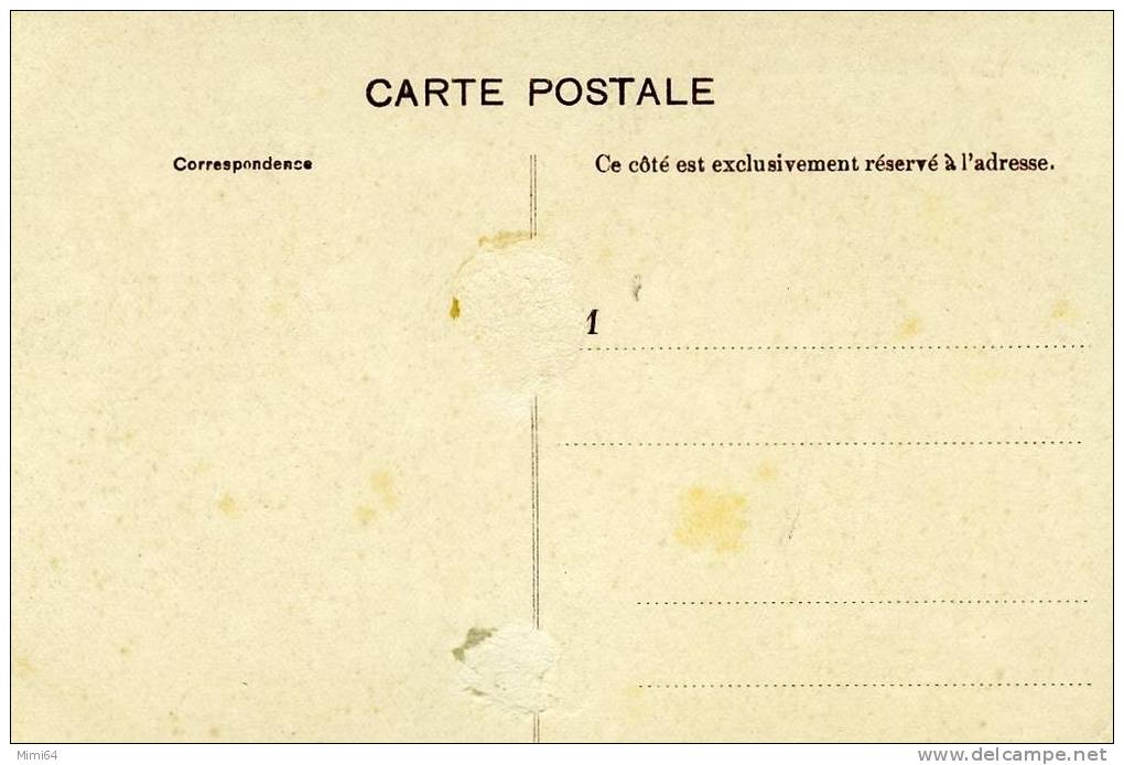 DAHOMEY.PAYSAGE DAHOMEEN COVE . (cette Carte Etait Collee Dans Un Album Voir Scan Verso) - Dahomey