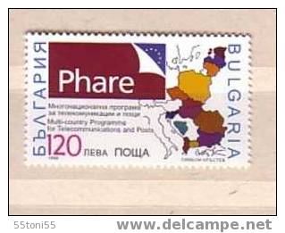 BULGARIA / Bulgarie  1998   Phare For Telecommunication And Posts  1v- MNH - Neufs