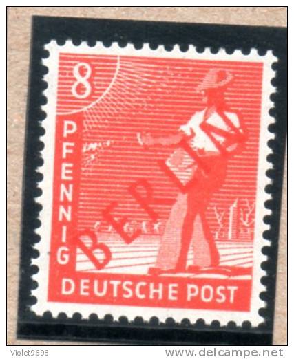Allemagne Berlin : TP N° 3 B ** - Unused Stamps