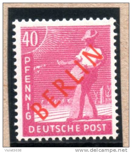 Allemagne Berlin : TP N° 12 B ** - Unused Stamps