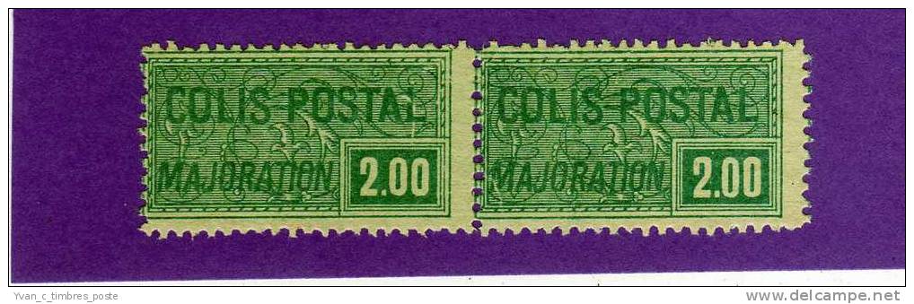 FRANCE TIMBRE COLIS POSTAUX N° 79 NEUF PAIRE HORIZONTALE - Mint/Hinged