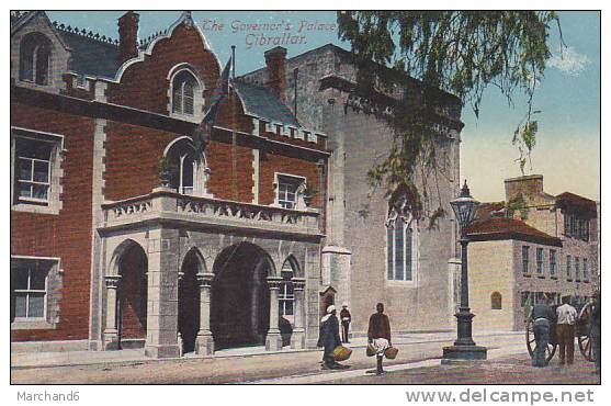 GIBRALTAR.THE GOVERNOR'S PALACE  Editeur Benzaquen - Gibraltar