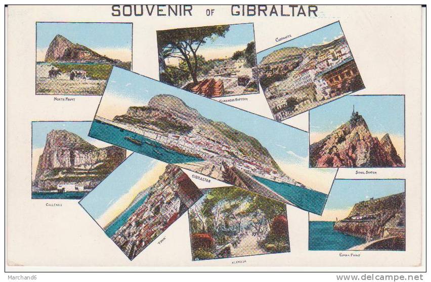 GIBRALTAR.SOUVENIR  Editeur Benzaquen - Gibilterra