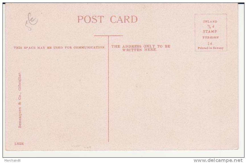GIBRALTAR.SOUVENIR  Editeur Benzaquen - Gibraltar