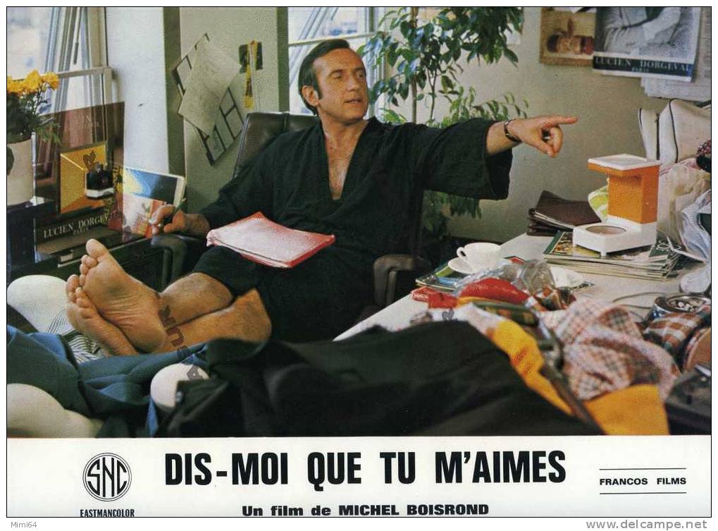 8 PHOTOS Du FILM DIS-MOI QUE TU M´AIMES-ACTEURS M.DARC-M-J. NAT.J-P MARIELLE-D CECCALDI-G DESCRIERES-G FONTANE - Cinema Advertisement