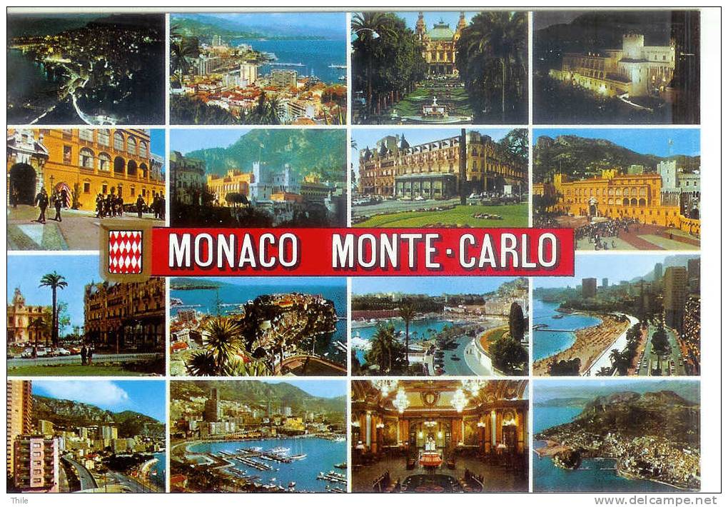 MONACO - MONTE-CARLO - Multi-vues, Vues Panoramiques
