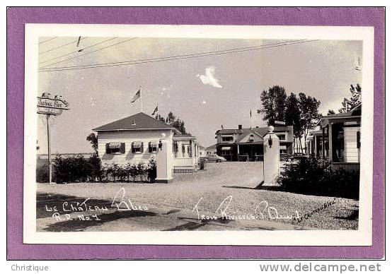 Rp. Le Chateau Blue, Trois Rivieres, Que.  1940-50s - Trois-Rivières