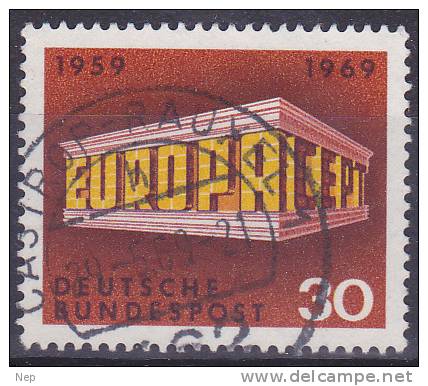 EUROPA - CEPT - Michel - 1969 - Nr 584 - Gest/Obl/Us - 1969