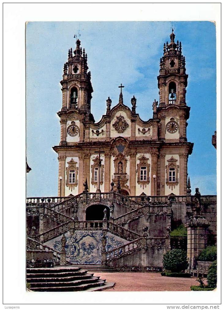 Portugal Cor 4887 – LAMEGO - SANTUÁRIO N S REMÉDIOS - Vila Real