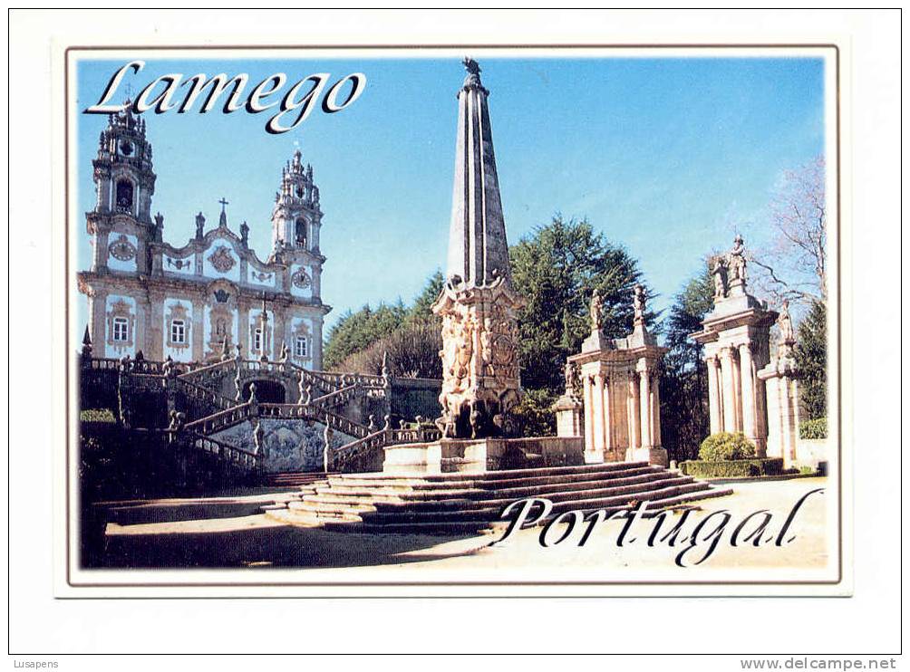 Portugal Cor 4890 – LAMEGO - LARGO DOS REIS - Vila Real