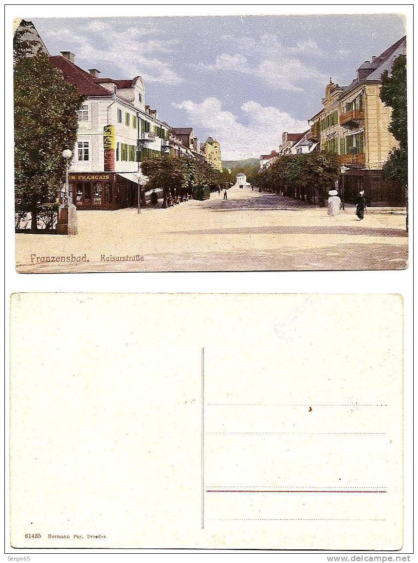 Franzensbad - Herman Poy (Dresden) - Boehmen Und Maehren