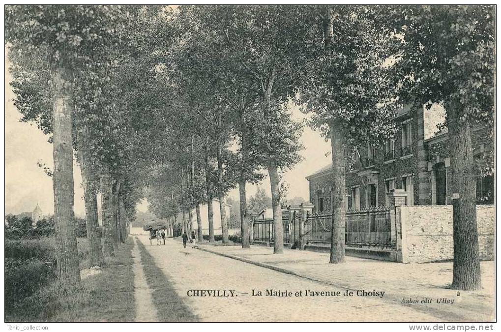 CHEVILLY - La Mairie Et 'Avenue De Choisy - Chevilly Larue