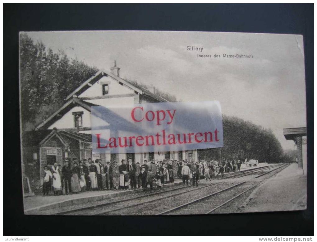 SILLERY - La Gare - Inneres Des Marnes - Sillery