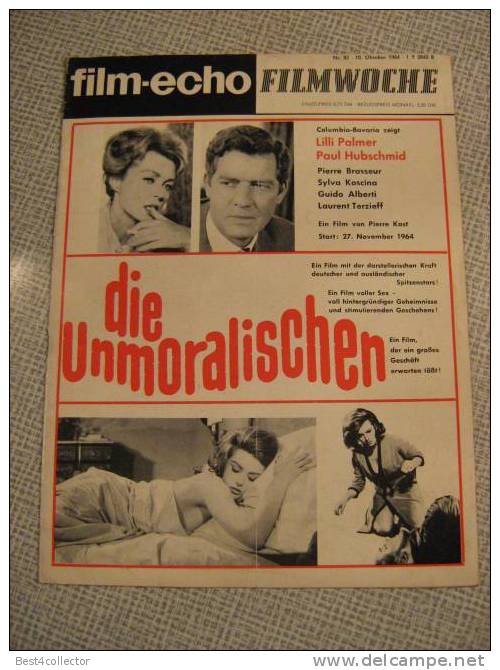 @@@ Film-Echo, Filmwoche, No:82, 1964, 20 Pages - Film & TV